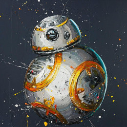 BB8 - Mounted