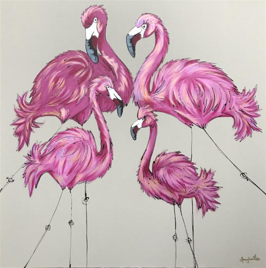 Be A Flamingo in a Flock of Pigeons Be A Flamingo in a Flock of Pigeons