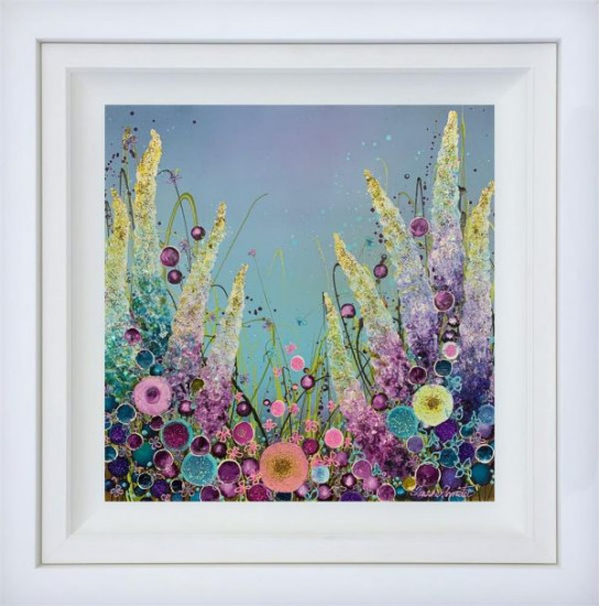 Beautiful Craving - Original - White Framed Beautiful Craving - Original - White Framed