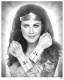 Wonder Woman (Black & White) - Mounted