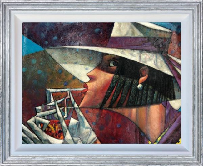 Blueberry Mash - Original - Silver Framed Blueberry Mash - Original - Silver Framed