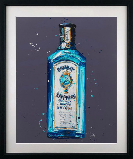 Bombay Sapphire - Artist Proof Black Framed