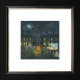 Bonfire Lights - Paper - Black Framed