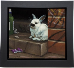 Bouncer - Framed Box Canvas