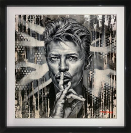 Bowie - Original - Black Framed