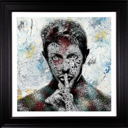 Bowie - Resin Deluxe - Artist Proof - Black Framed