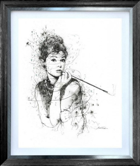 Breakfast At Tiffany's - Deluxe - Black Framed