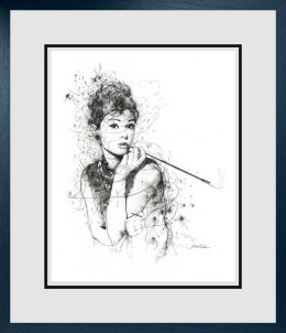 Breakfast At Tiffany's  - Standard - Black Framed