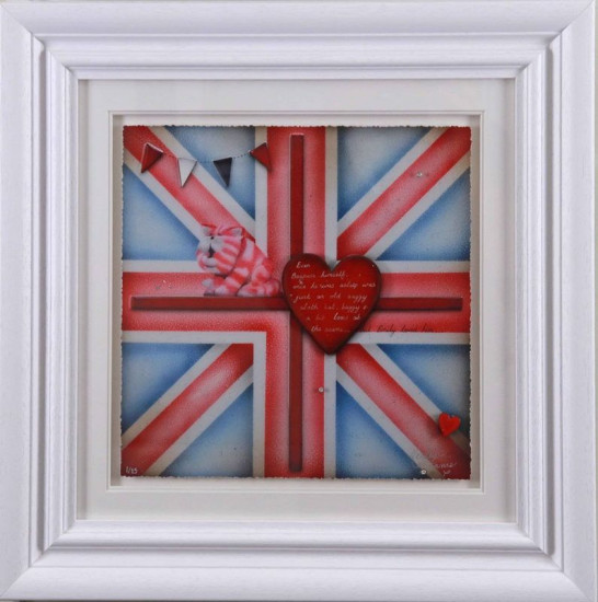 Britannia - Bagpuss - White Framed