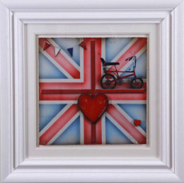 Britannia - Chopper - White Framed