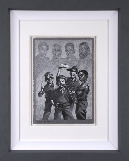 The B-Team - Sketch - Framed