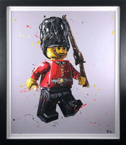 Buckingham (Lego) - Canvas - Black Framed - Framed Box Canvas