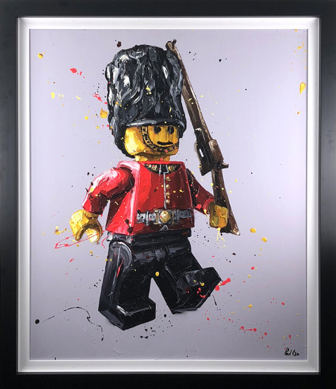 Buckingham (Lego) - Canvas - Black Framed