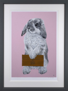 Bunny Girl - Hermes - Black Framed