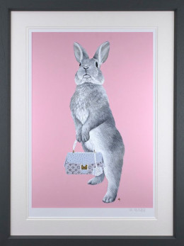 Bunny Girl - Louis Vuitton - Framed