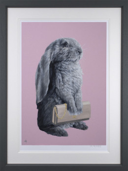 Bunny Girl - Prada - Artist Proof - Black Framed