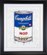 Campbell's MOD Soup - Artist Proof Black Framed