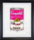 Campbell's Punk Soup - Black Framed