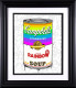 Campbell's Rainbow Soup - Black Framed