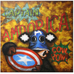 Captain Amoorica - Canvas - Box Canvas