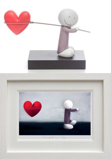 Caught Up In Love - Sculpture & Print Framed