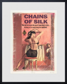 Chains Of Silk - Black Framed