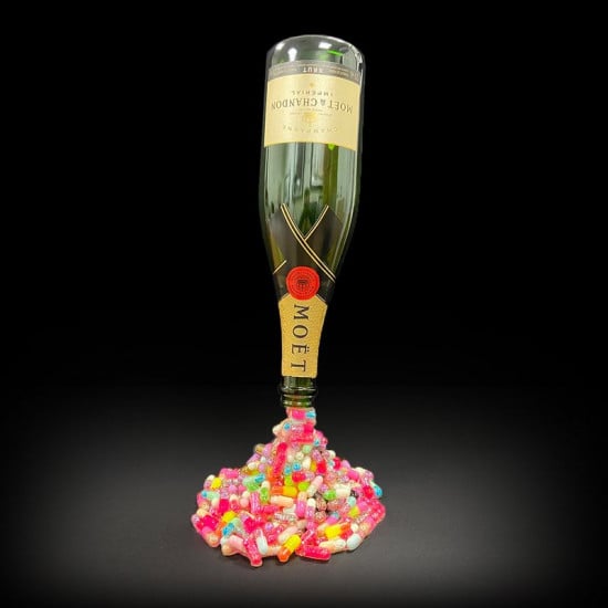 Champagne Problems - Original - Free Standing Sculpture Champagne Problems - Original - Free Standing Sculpture