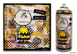 Charlie (Good Grief) - Original - Black Framed