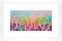 Chasing Rainbows - Limited Edition - White Framed