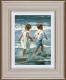 Chasing The Waves - Cream Framed