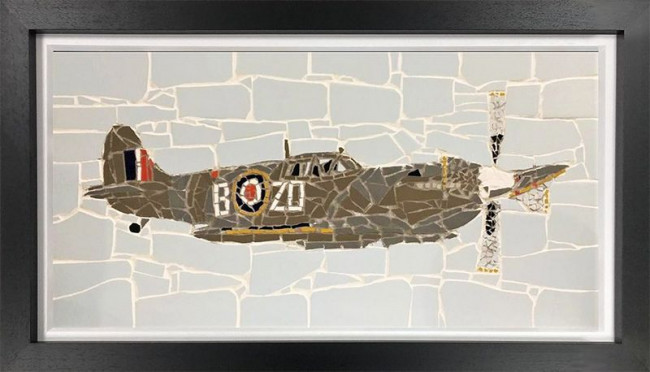 Chocks Away - Original - Black Framed