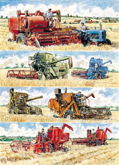 Classic Combines - Print