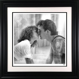 Come Here Loverboy (Black & White) - Artist Proof Black Framed