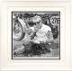 Cooler King II (Black & White) - White Framed