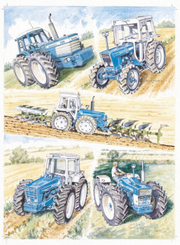 County Tractors - Print