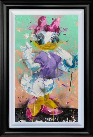 Daisy - Original - Black Framed