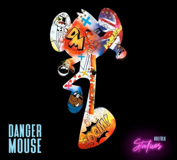 Danger Mouse (XL) - Original - Wall Sculpture - With Wall Fittings Danger Mouse (XL) - Original - Wall Sculpture - With Wall Fittings