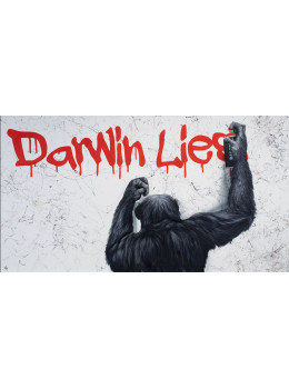 Darwin Lies - Artist Proof - Mounted