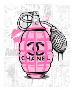 Designer Grenades - Chanel Perfume - Mounted