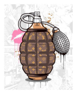 Designer Grenades - Louis Vuitton Perfume - Mounted