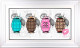 Designer Grenades - The Full Set - Artist Proof White Framed