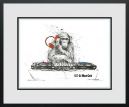 DJ Man Cub - Black Framed