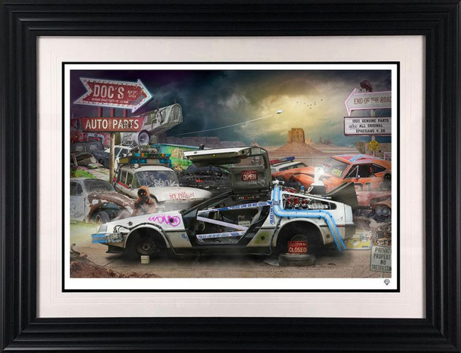 Doc's Auto Parts - Black Framed