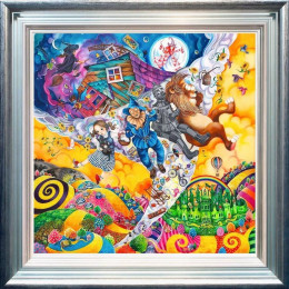 Dorothy's Dream - Silver-Blue Framed