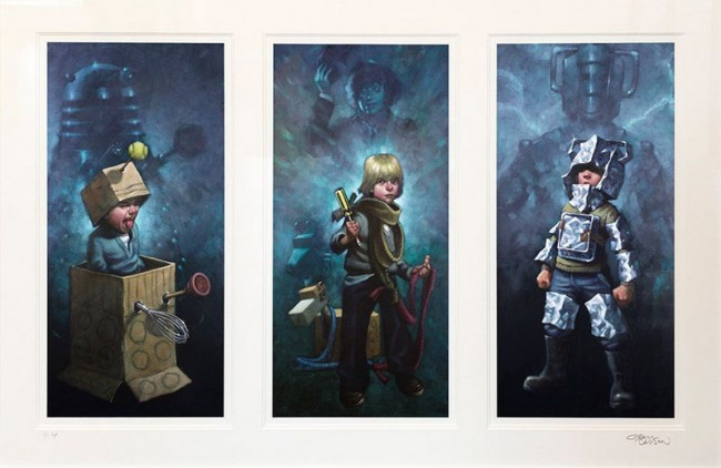 Dr. Who Triptych