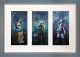 Dr. Who Triptych - Framed