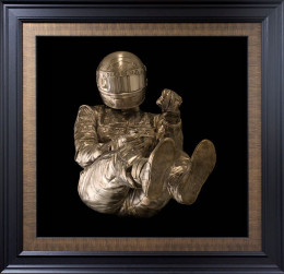 Eau Rouge - 3D Lenticular (Ayrton Senna) - Black Framed