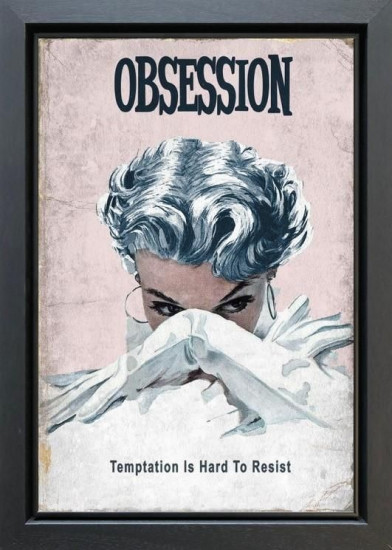 Obsession - Original - Black Framed Obsession - Original - Black Framed