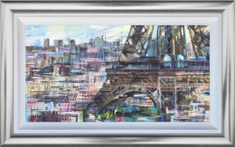 Eiffel - Original - Silver Framed