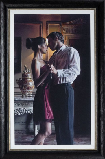 Elegance 106 - Canvas - Black Framed